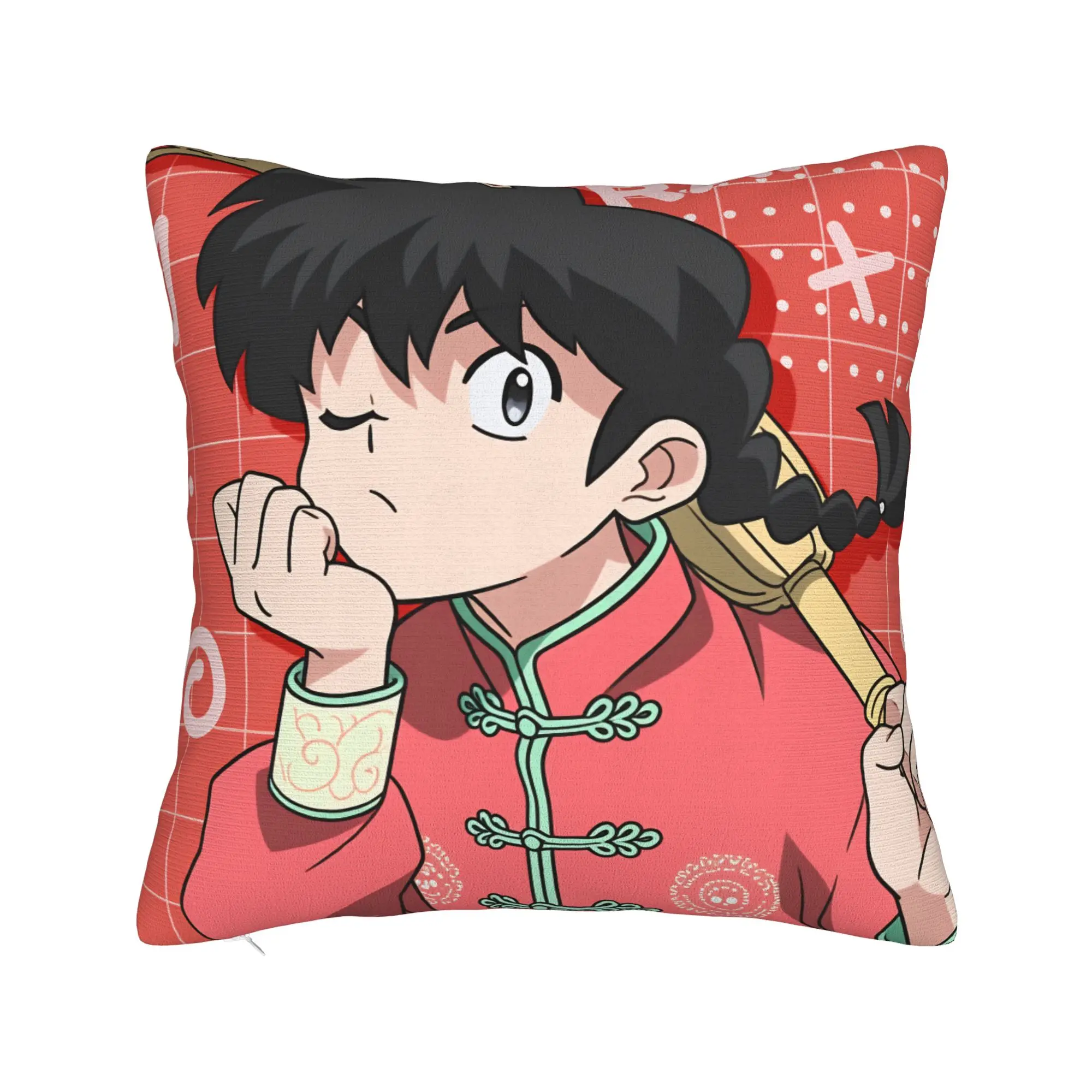 Pillow Cover Anime Ranma 1/2   Funny Pillow Case For Sofa Home Decor Pillowcases