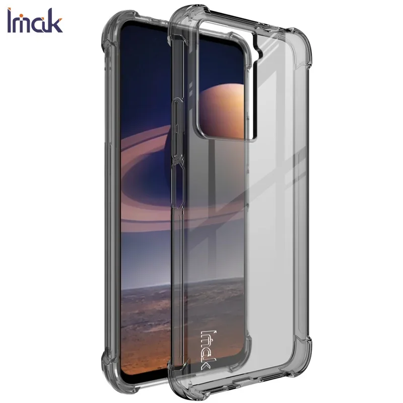 For HTC U24 Pro U23 5G 2024 Crystal Case IMAK Camera Lens 360 Protect Flexible Air Bag Etui HTC U23 Pro Case U 23 24 Back Cover