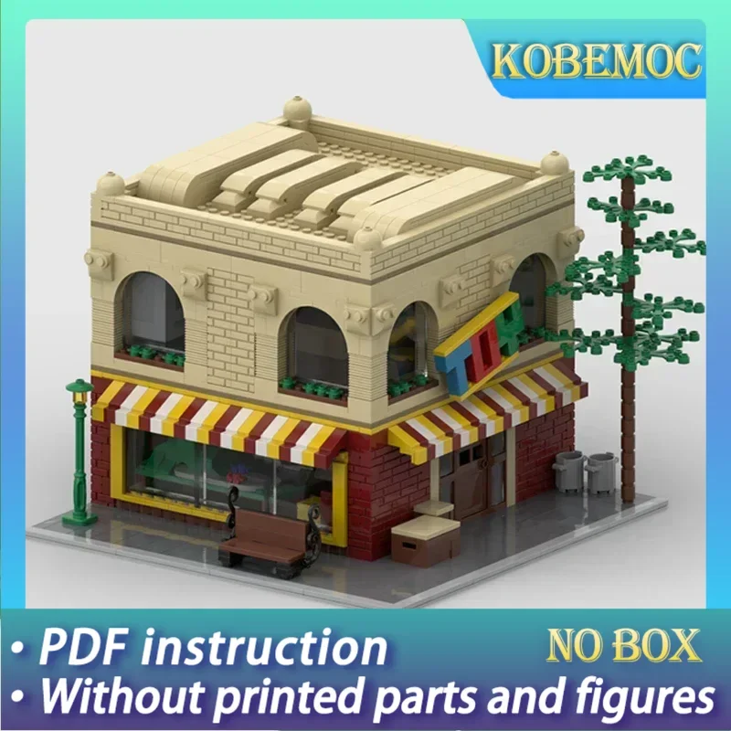 

Moc Building Bricks City Street View Модель Street Модульный магазин игрушек Технология Блоки Подарки Рождественские игрушки Наборы «сделай сам» Сборка