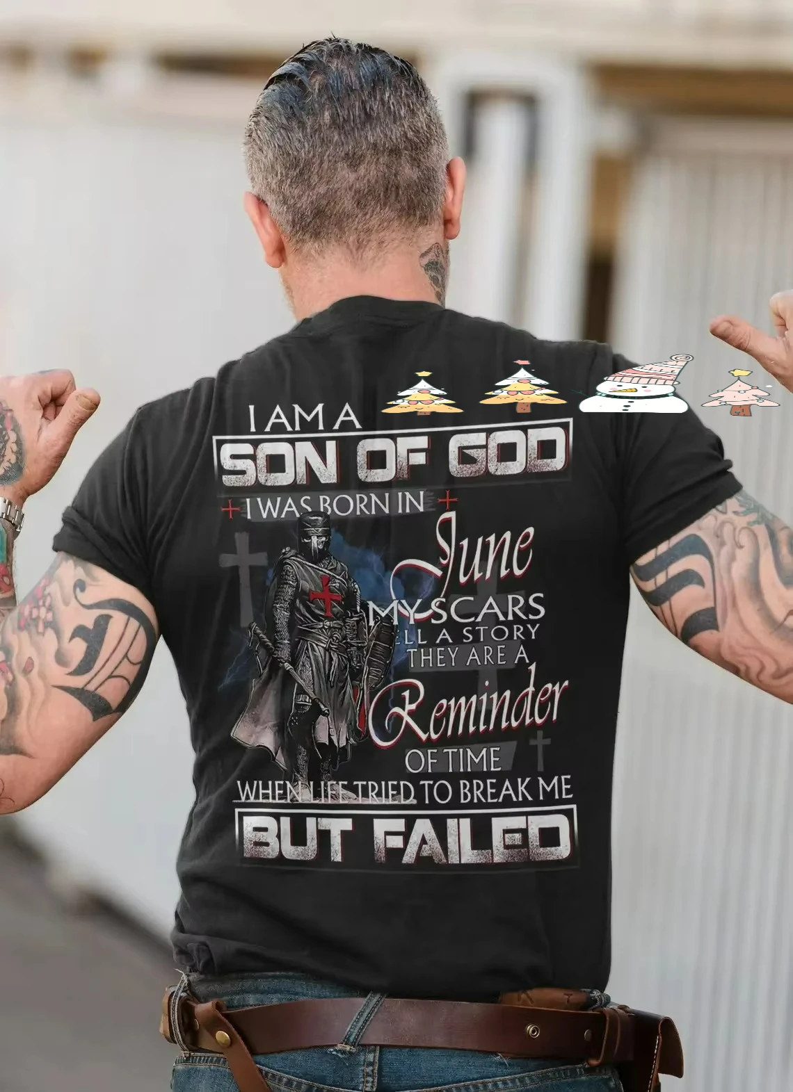 I Am Son of God I Was Born In June. Templar Knight T-Shirt 100% Cotton O-Neck Summer Short Sleeve Casual Mens T-shirt Size S-3XL