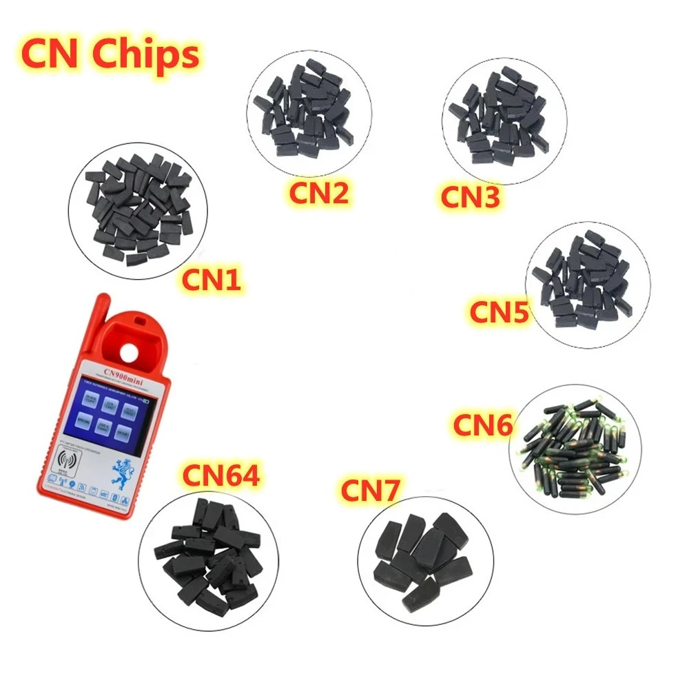 Chip transpondedor CN3 ID46, 5 piezas, copia 46 para handy baby CN900/ND900, MINI Chip programador de llave por lote