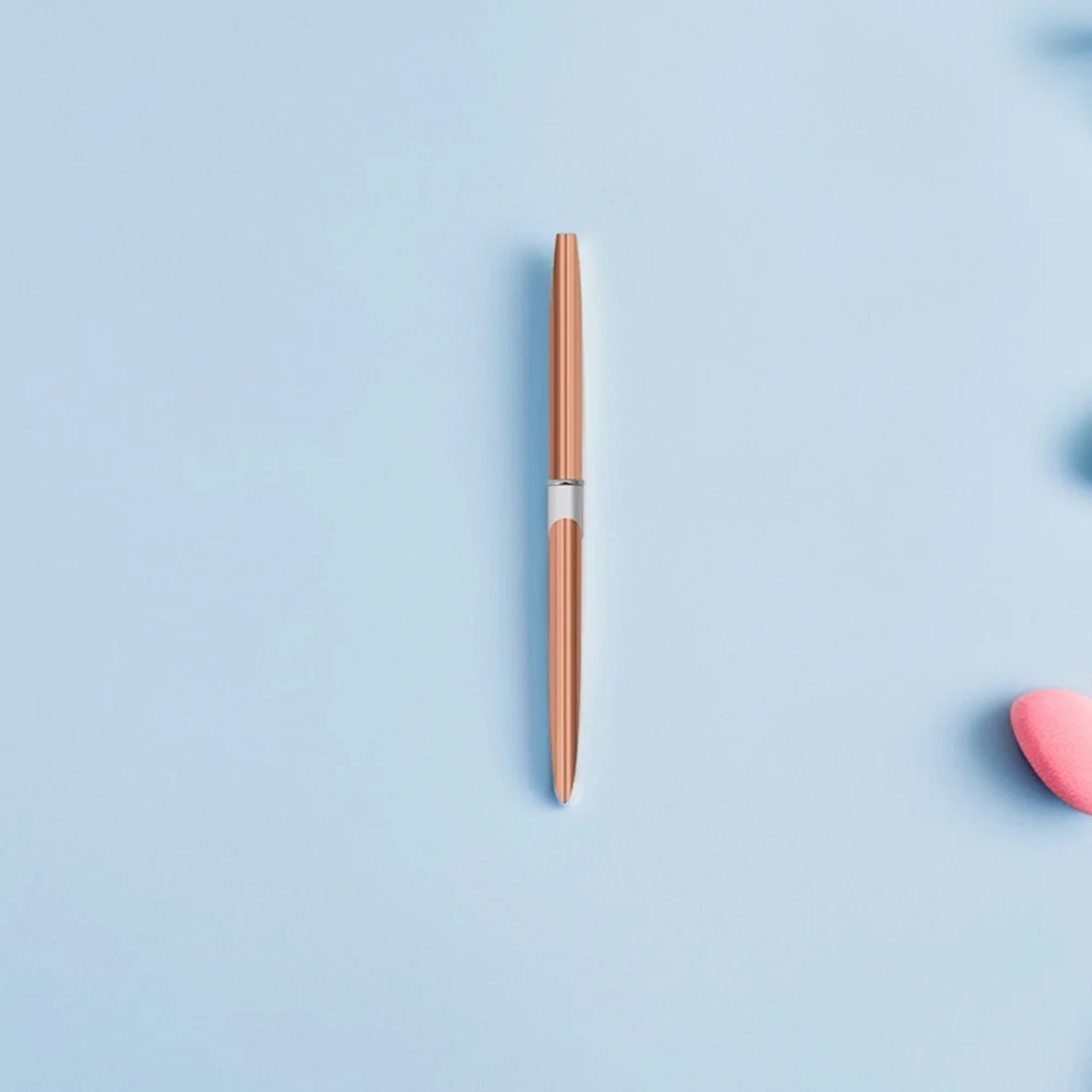 2 szt. Profesjonalny zestaw pędzli do zdobienia paznokci z metalową rączką i cienką końcówką do delikatnych wzorów, kompaktowy zestaw do manicure.