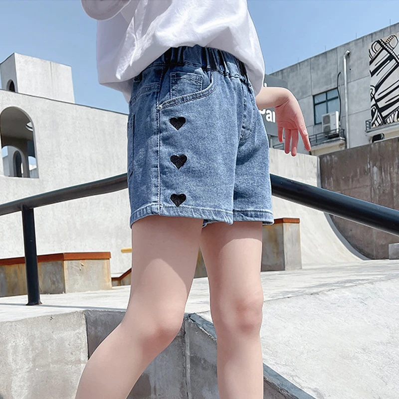 IENENS Kids Baby Girls Summer Denim Clothing Shorts Pants Jeans Clothes Children Girl Casual Short Trousers Infant Bottoms