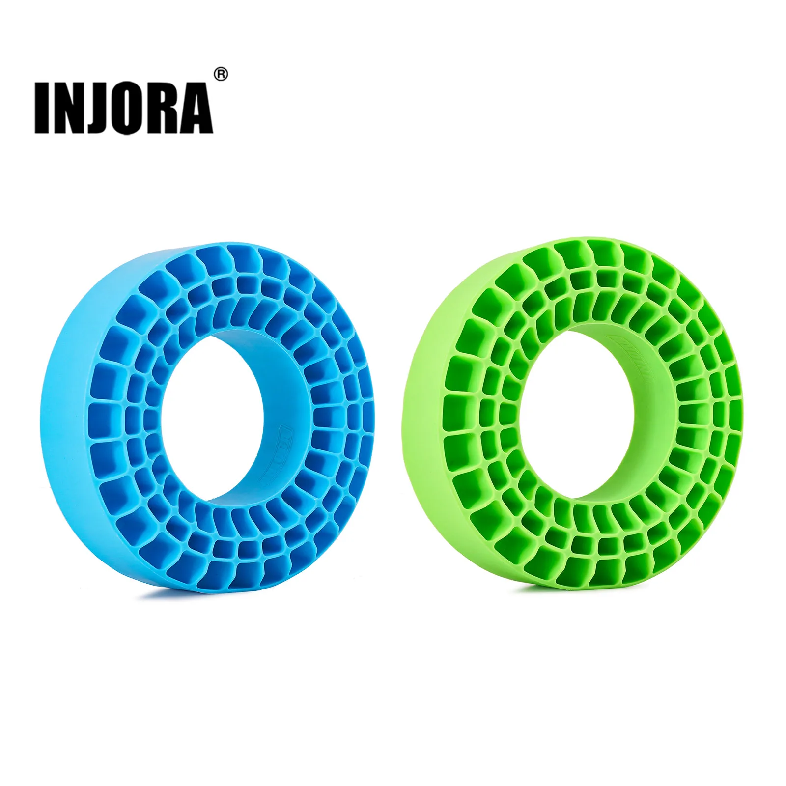 Wkładki silikonowe INJORA z pianki do opon o średnicy zewnętrznej 108-110 mm (4,35 cala) i grubości 1,9 cala