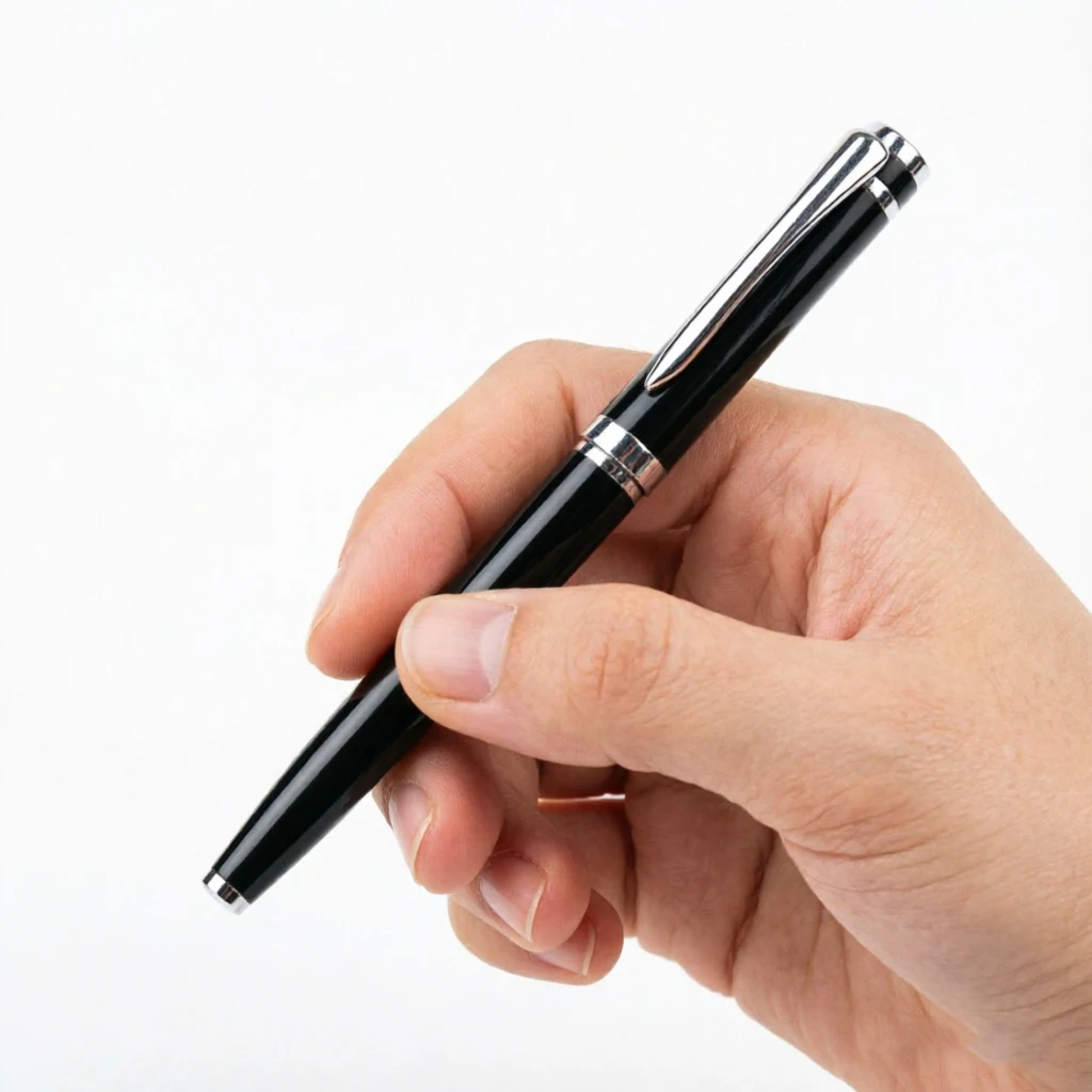 

Luxury Metal Silver Black Signature Ballpoint Pens for Business Writing Office Supplies Stationery Customized Logo Name Gift