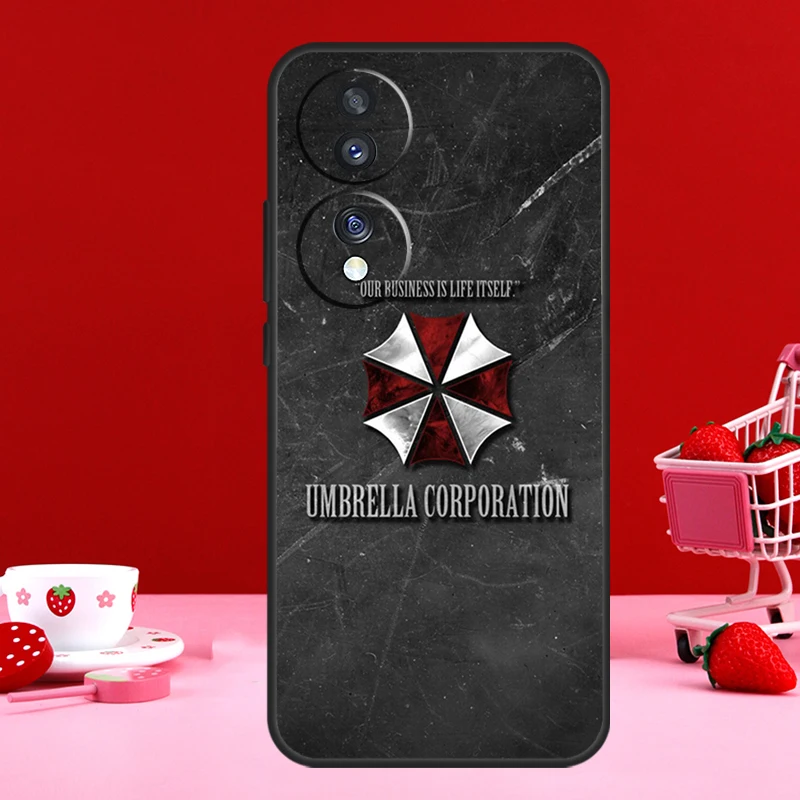 Umbrella Corporation For Honor Magic 6 Pro 5 Lite 50 70 90 Case For Honor X8a X9a X7 X8 X9 X6a X7a X8b X9b Cover