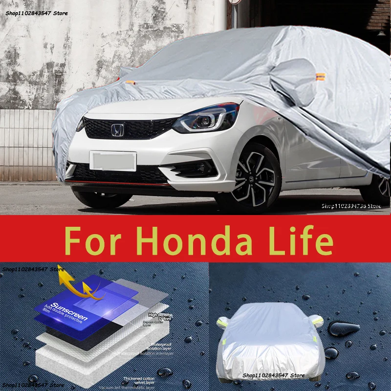 

Защитный чехол для автомобиля Honda Life, защита от солнца, защита от охлаждения, автомобильная одежда, защита краски автомобиля