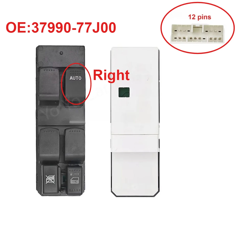 37990-77J00 LHD RHD Power Master Window Switch Button For Suzuki SX4 Swift New Alto Grand Vitara Car  Accessories view 3