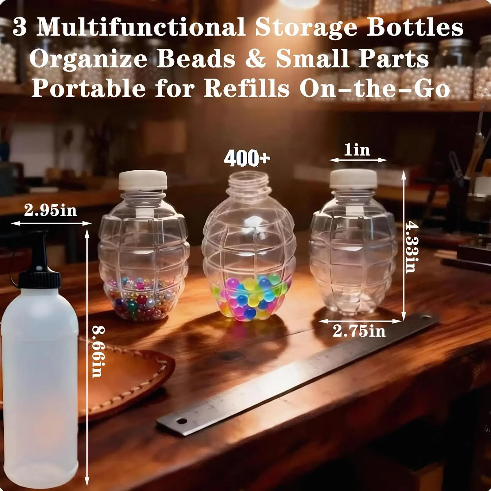 

Маленькие органайзеры для бусин, многоразовые флаконы, контейнеры для хранения украшений, складные коробки для рукоделия и хранения аксессуаров для DIY-проектов