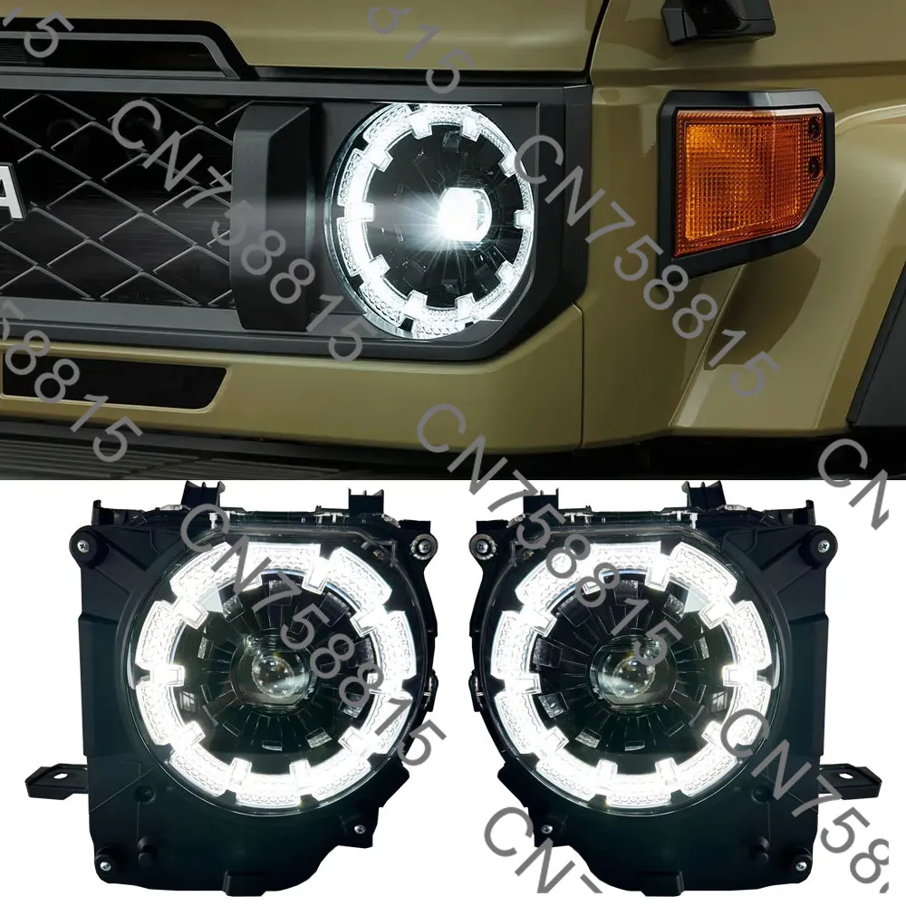

Для Toyota Land Cruiser 70 75 76 77 78 79 LC70 LC76 LC78 LC79 2024 светодиодные фары