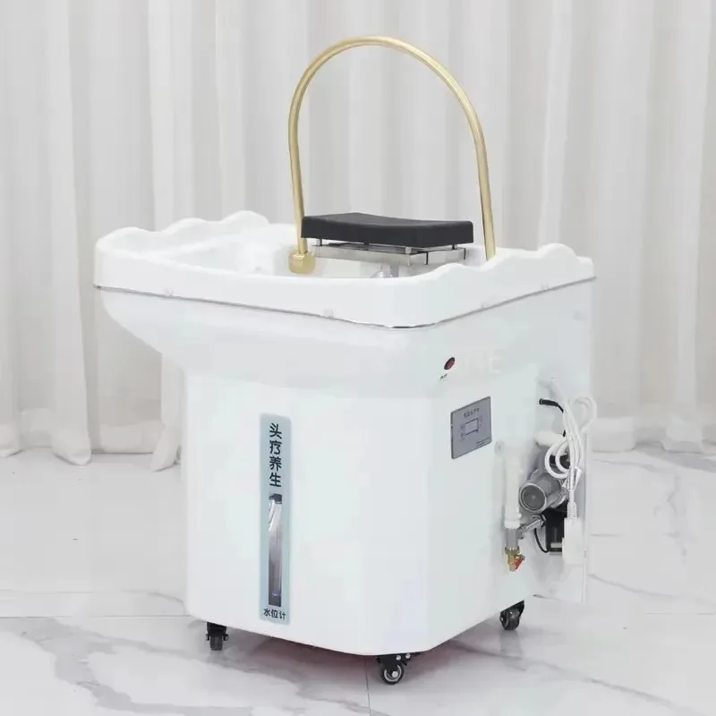 Head Spa Apparatus with Tank, Portable Shampoo Chair, Hair Shampoo Basin