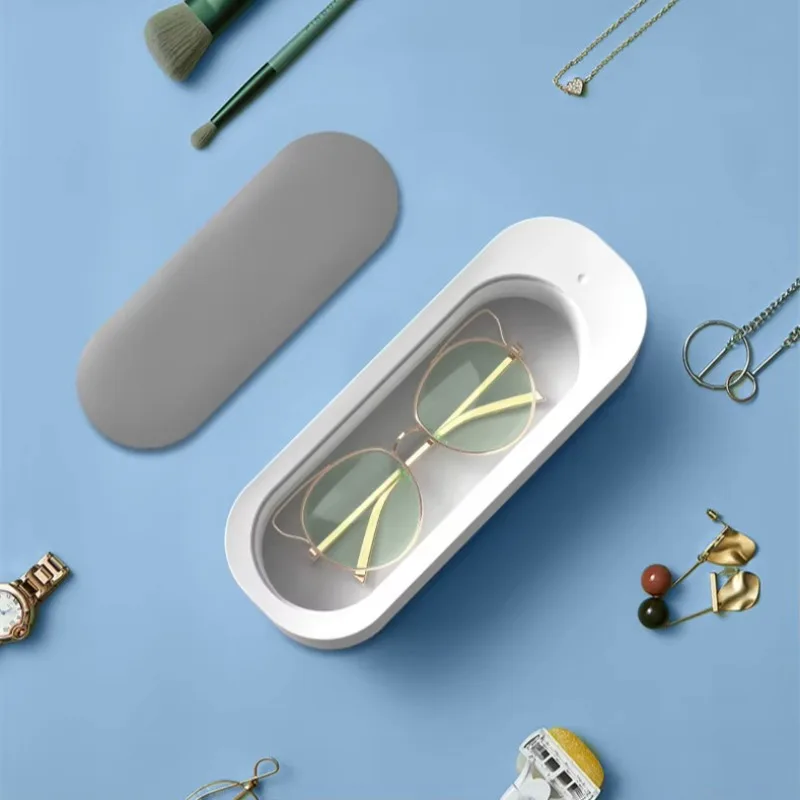 STLF Small Multi-Function Ultrasonic Cleaner Professional Personal Ultrasonic Cleaning Machine Jewelry Makeup Brush Cleaner