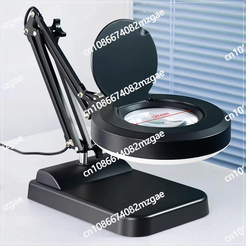 30x Magnification Desk Lamp with LED Light Suitable for Electronic Repair and Precision Work X02-7