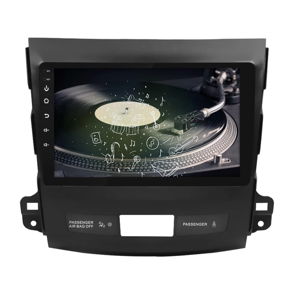 Car DVD Player For Mitsubishi Outlander 2006-2015 Carplay/Wifi/RDS Android Car Audio Radio Stereo Multimedia