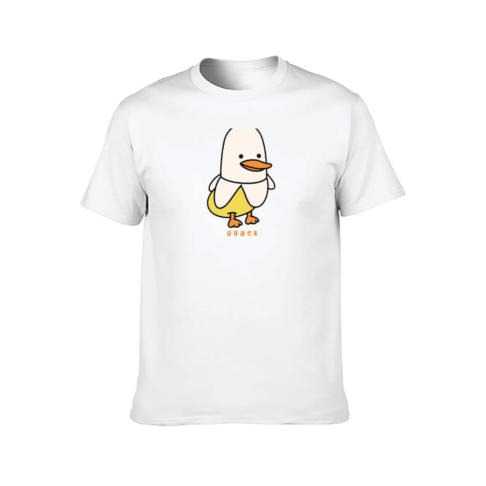 Banana Duck T-Shirt plus size clothes sports fans plus size tops Funny t-shirts anime shirts men