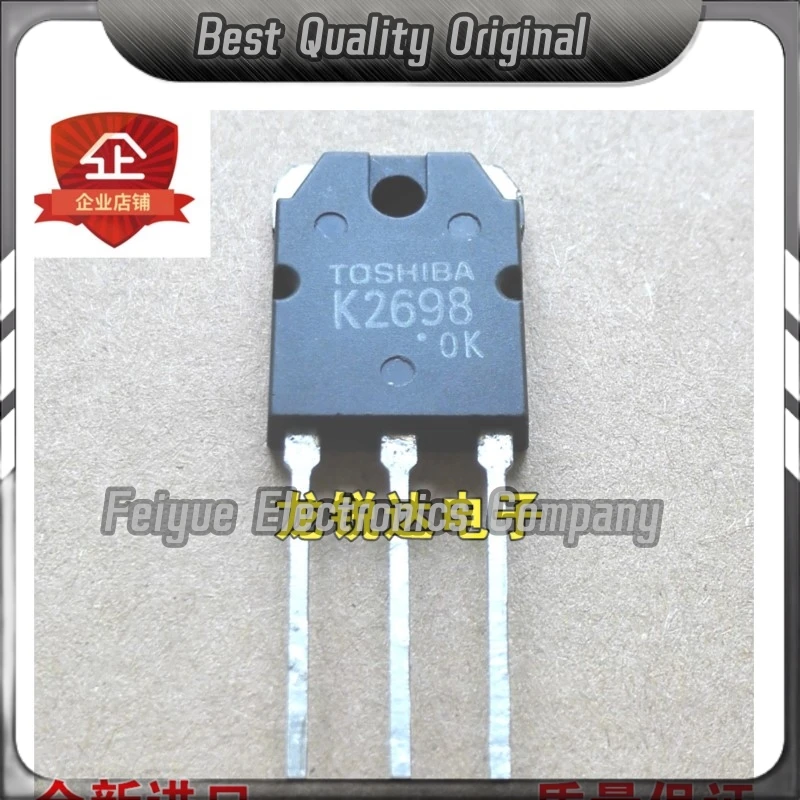 5PCS-20PCS   K2698 2SK2698 TO-3P MOS 15A/500V   Best Quality Imported Original