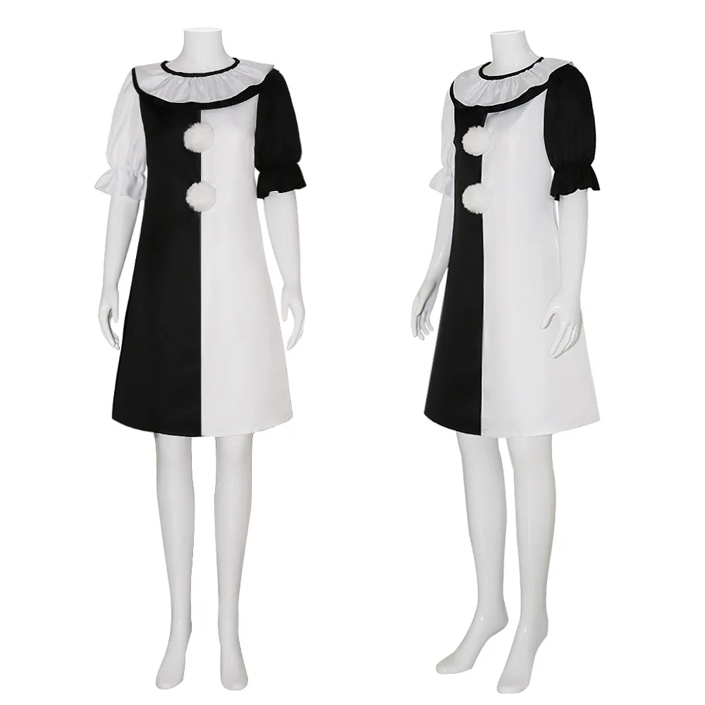 ハロウィンコスチューム ブロークンソウル ピエロコス コスチューム ホラー映画 コスプレ衣装 ハロウィン 女性ピエロ