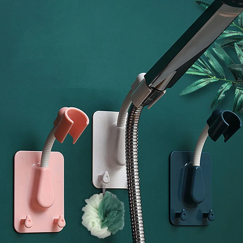 

A Shower Bracket Without Punching Adjustable Head Hanging Seat Children's Rain Lotus Canopy Fixed Wall Portable Household Gift