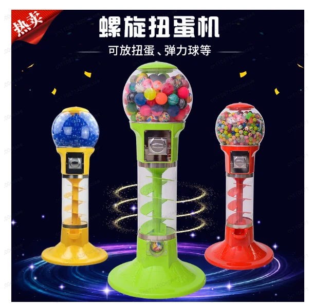Large Spiral Egg Twisting Machine Commercial Lottery Props Self-service Vending Machine