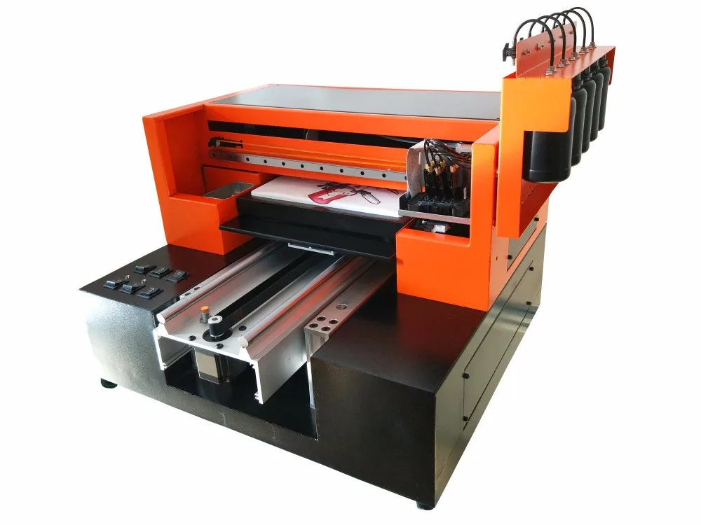 TECJET A3 L1390 & R2000 pakaian mesin cetak flatbed dtg printer