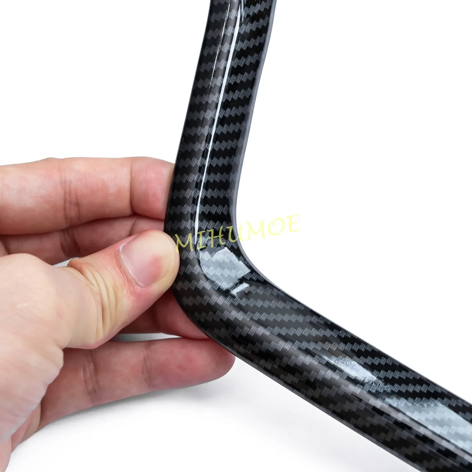 For Subaru Outback 2021 2022 Carbon Fiber Interior Center Console Dashboard Multimedia Screen Air Vent Cover Trims view 4