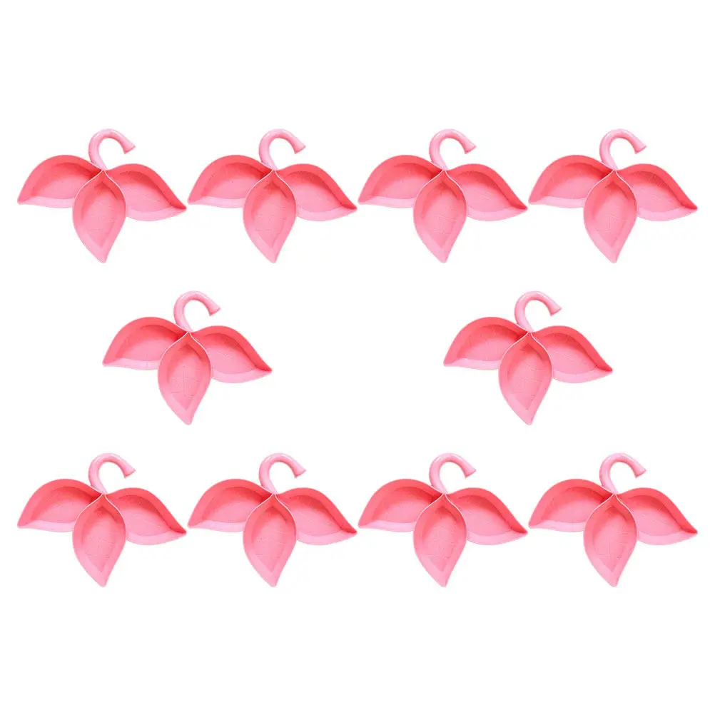 

Набор из 10 пластиковых палитр для смешивания красок, многофункциональный, удобный лоток для акварели и акрила, для художников