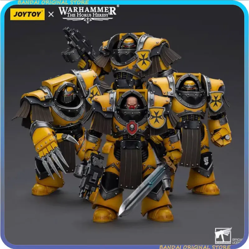 

[IN STOCK] JOYTOY Dark Source Warhammer Horus Rebellion Empire Fist Iron Cavalry Terminator Legion Four-player Group Soldiers