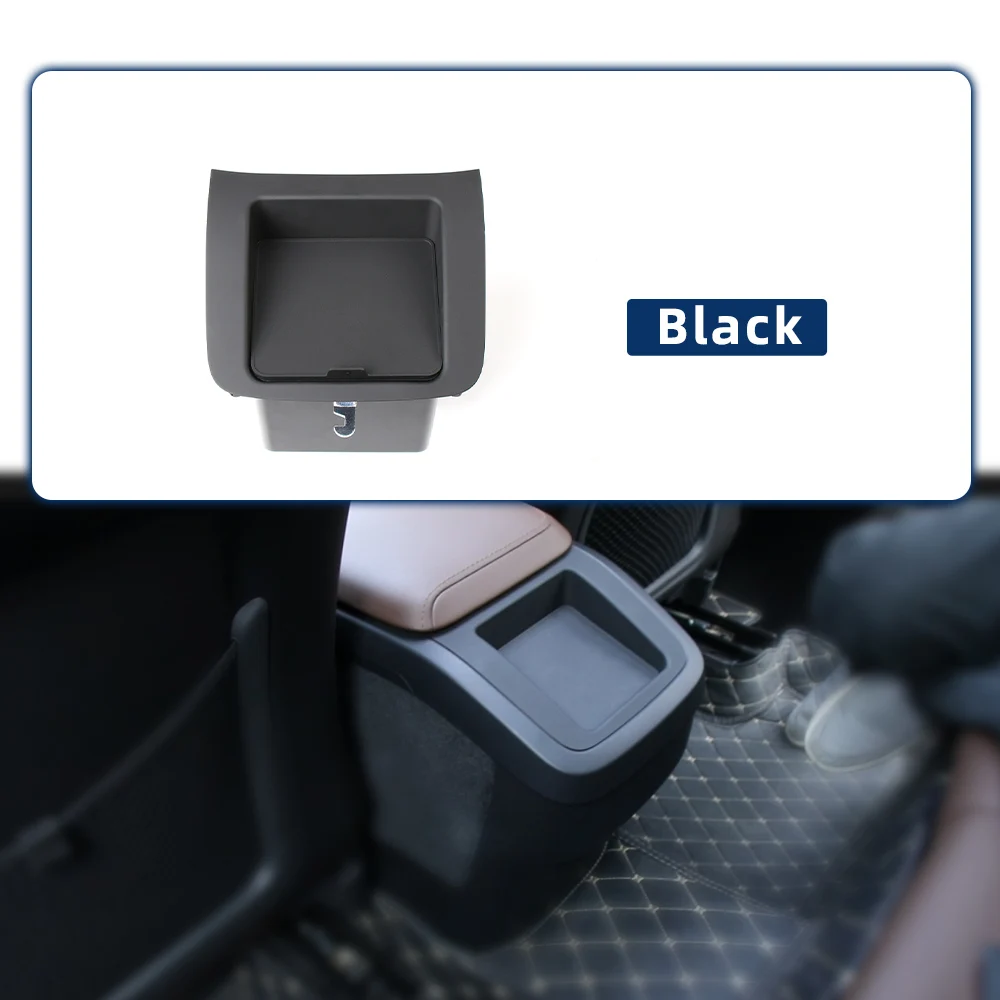 

Rear Armrest Storage Tray Water Cup Rubber Bottom Pad Anti Slip Trim Mat Accessories 31389183For Volvo XC60 XC90 V90 S60L S90L