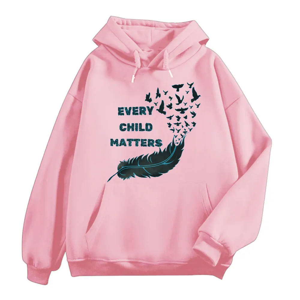 Every Child Matters Hoodie Truth and Reconciliation Day Clothing September 30 Orange Sweatshirt Men Women Printed Streetwear