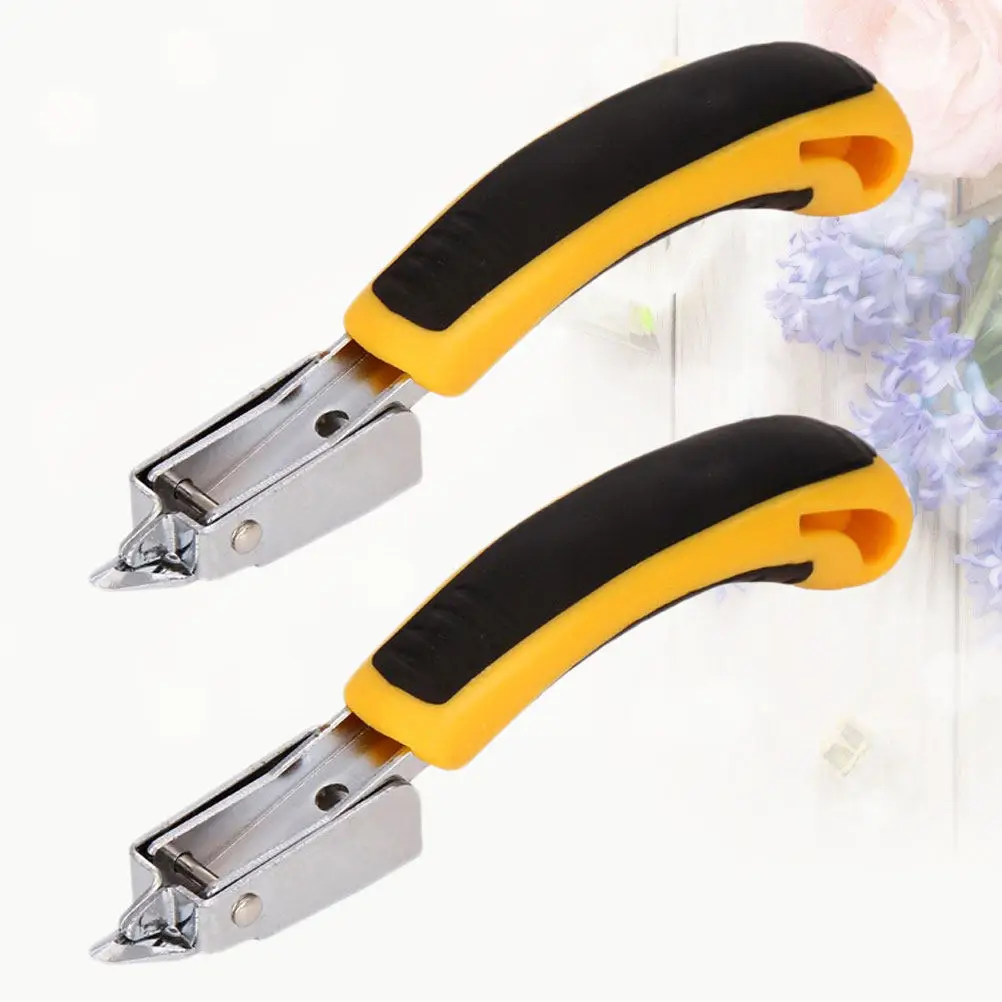 2Pcs Lightweight Staple Remover Tool Nail Remove For Picture Frame Repair Woodworking Easy Carry Office School