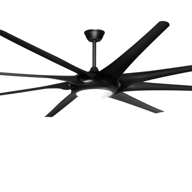 Nordic simple and modern 100-inch large wind fan light chandelier
