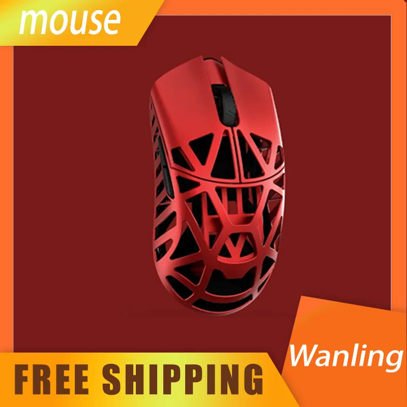 

Wlmouse Wanling Beastx Mouse Wireless Magnesium Dual Mode Alloy Mouse Paw3395 Lightweight Pc Accessories Gamer Esports Gifts