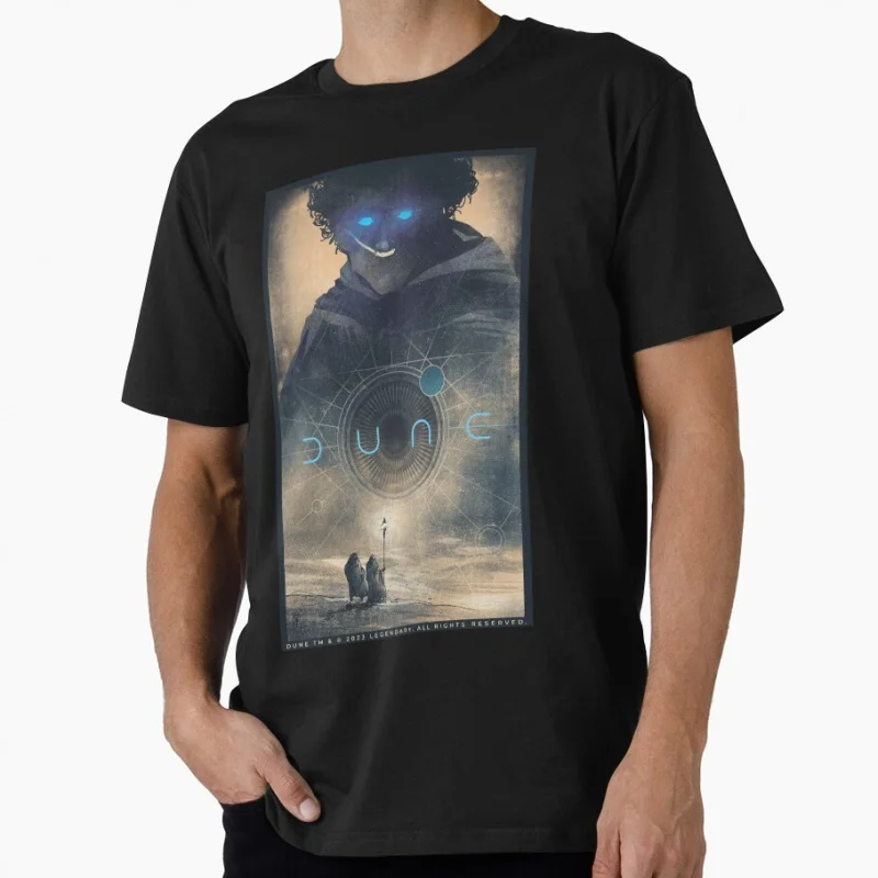 

Paul Muad'Dib Arrakis Vintage Spice Planet Sci fi Gift T shirt for man Large size Tops Retro Dune Graphic Print Clothes