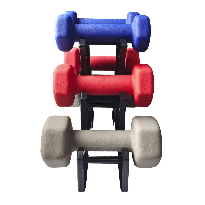 

Adjustable Dumbbell Set Rubber Coated Weights For Gym Home Workout