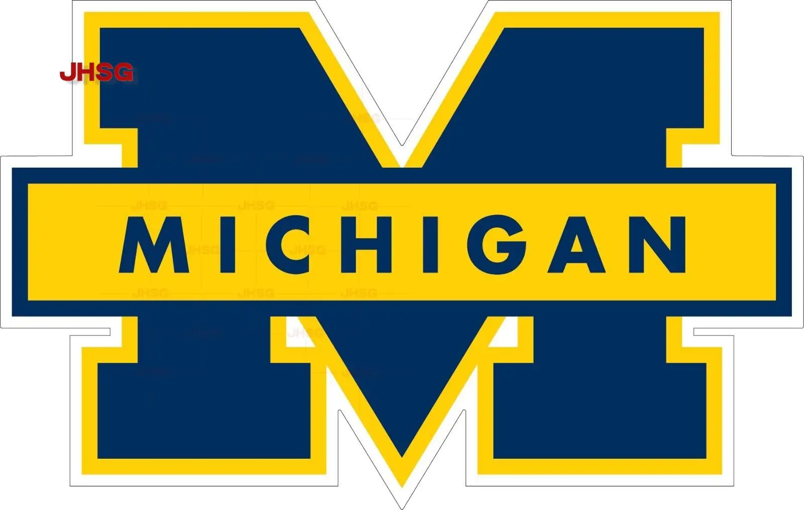 Michigan Wolverine Vinyl Decal Sticker~Suitable for Cars, Walls, Hole Panels - Vehicle Exterior Decorative Accessories