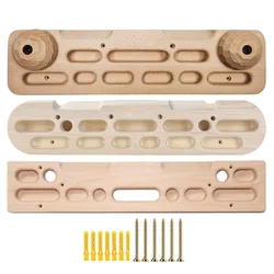 Wooden Climbing Fingerboard Climbing Hangboard Multi-functional Can Put Mobile Phone Pull-up Gym Equipment Indoor Fitness