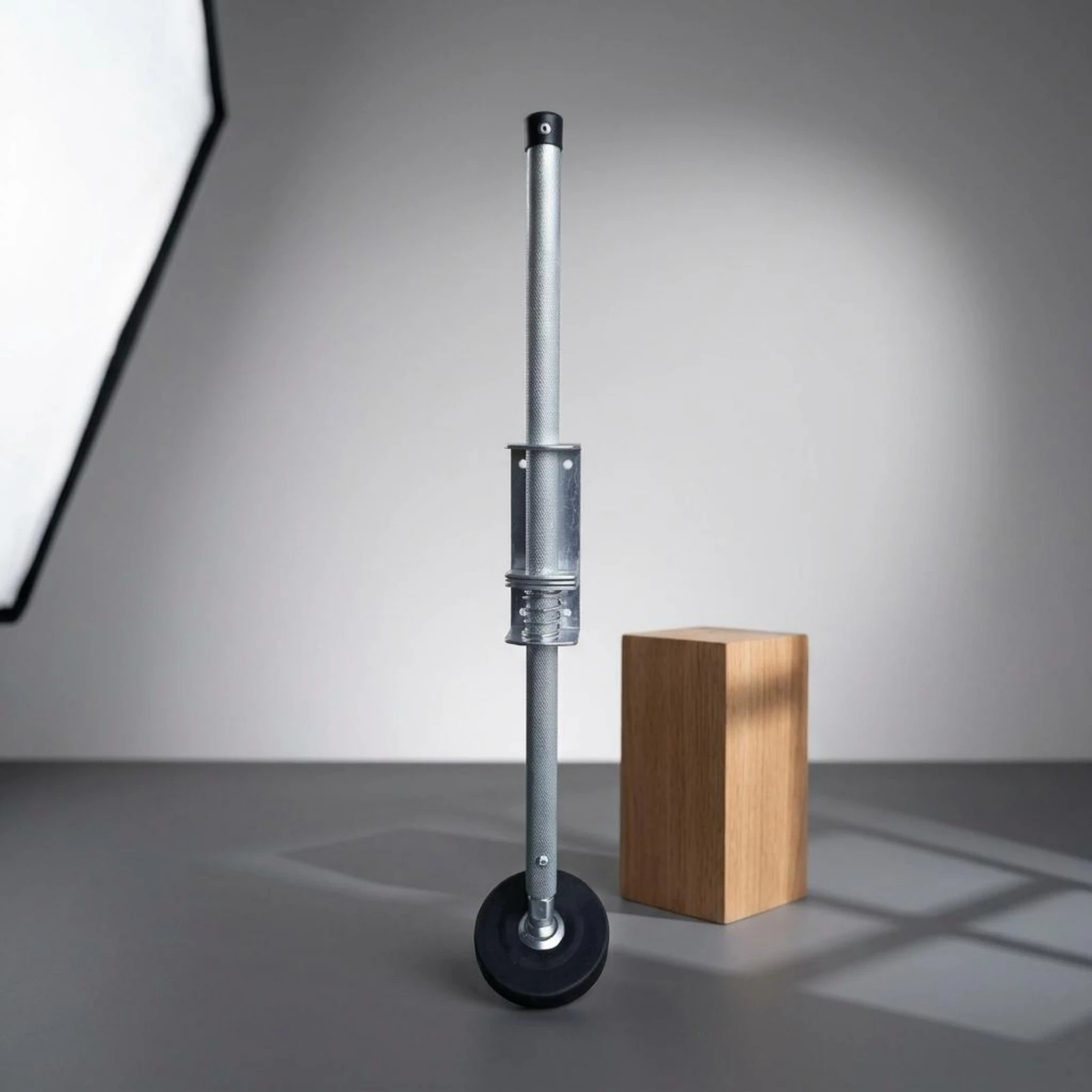 Telescopic Ladder Support Foot Threaded Ladder Foot Stabilizer Home Tool Round Base Stable Platform view 5