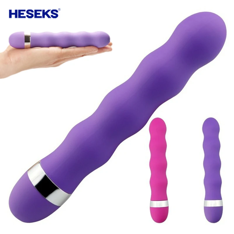 HESEKS G-Spot Vibrators Powerful AV Magic Wand Clitoris Stimulator Vagina Massager Butt Plug Sex Toys For Women Dildo 18+