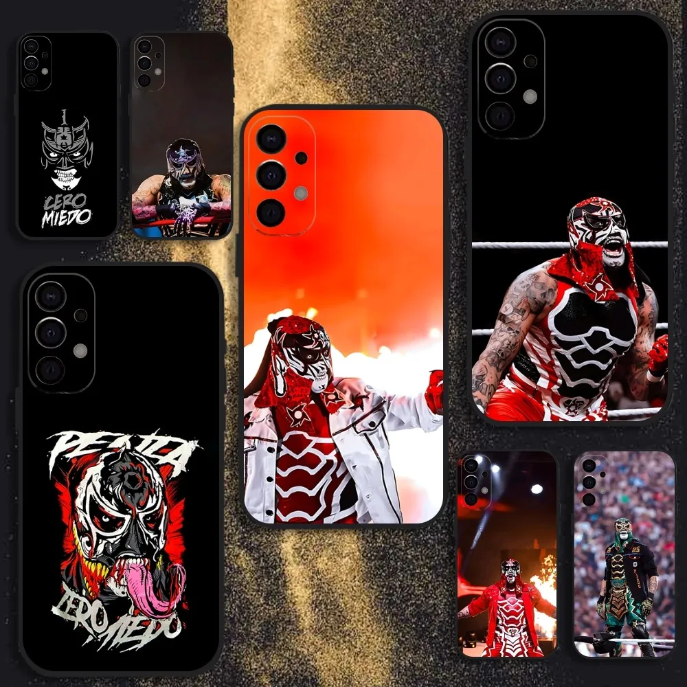 

P-Penta Zero M-Miedo Phone Case For Samsung S25,S24,S21,S22,S23,S30,Ultra,S20,Plus,Fe,Lite,Note,10,9,5G Black Cover