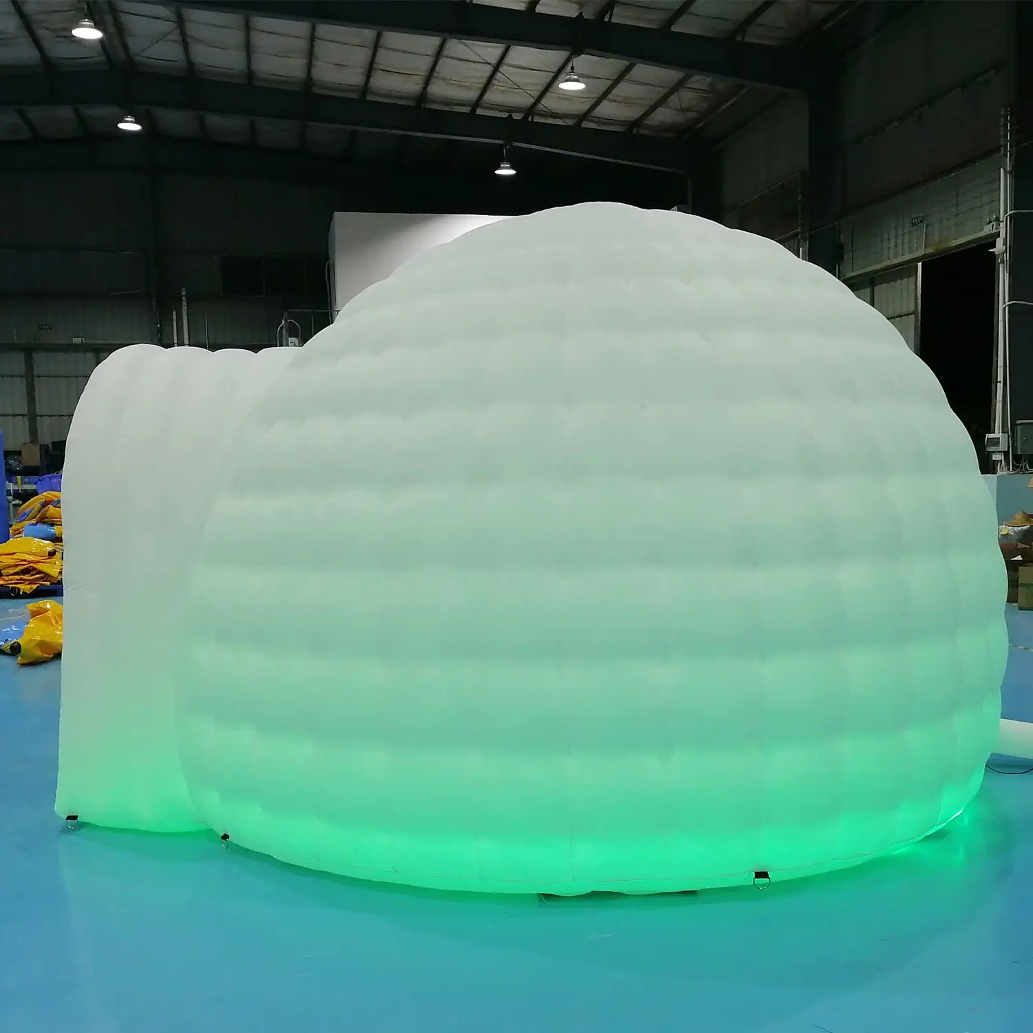 SAYOK 4m Dia. Inflatable Dome Tent Inflatable Igloo Dome with Air Blower for Events Party Wedding Business Shows Decoration