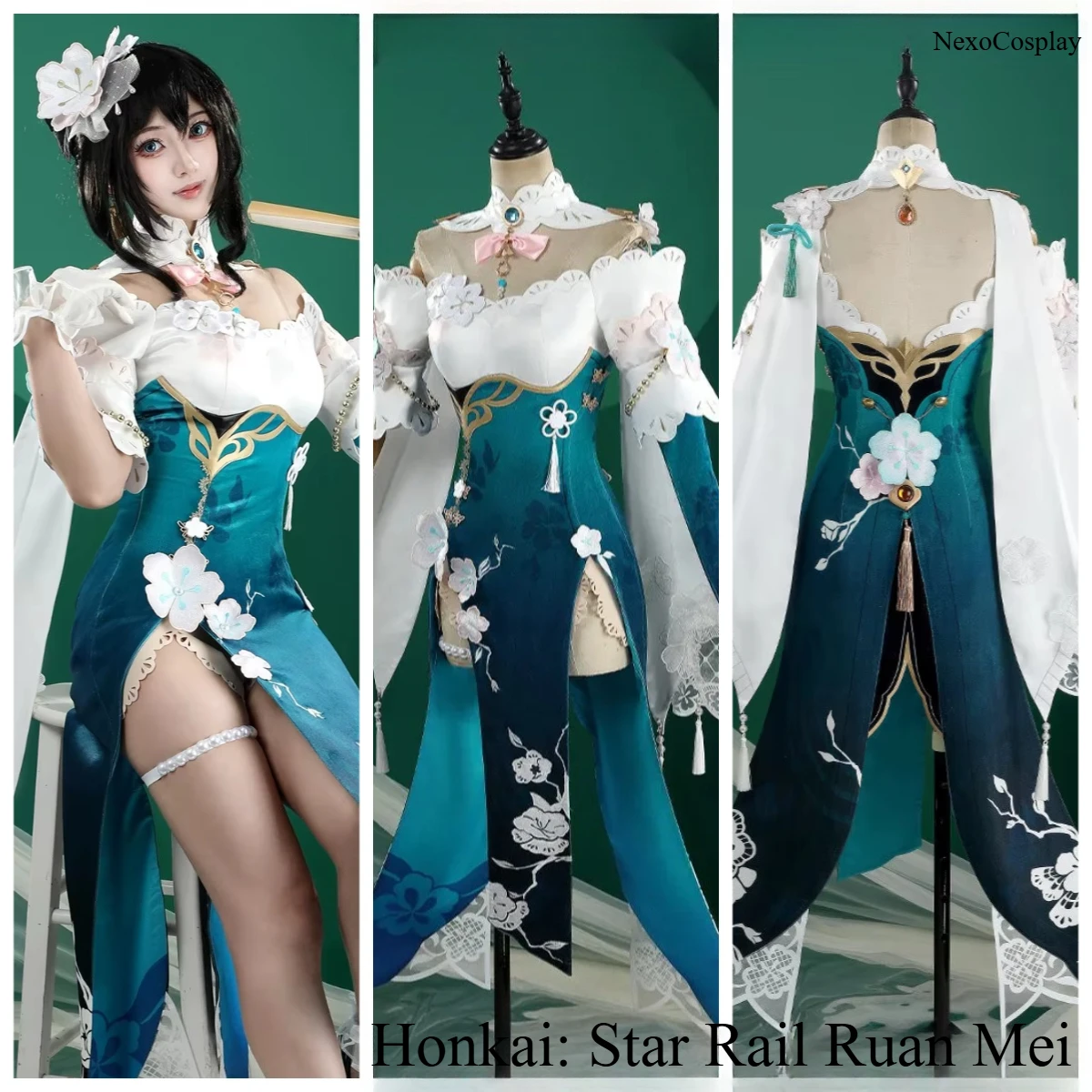 

Honkai: Star Rail Ruan Mei Xue Zhan Mei Jian Cosplay Costume Hallowen Play Role Clothes Clothing NexoCosplay