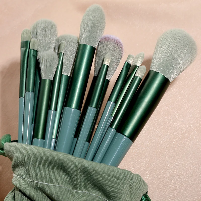 Ensemble de pinceaux de maquillage professionnels, poudre de beauté Super douce, correcteur de fond de teint, brosse de maquillage, outils cosmétiques, 13 pièces