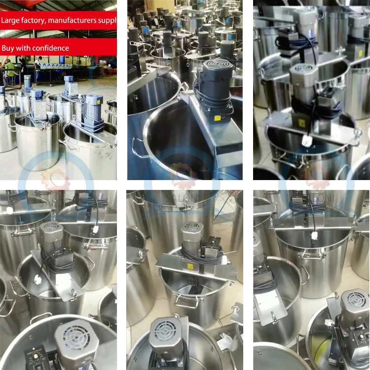 top quality food grade electric jacketed kettle other food processing machinery