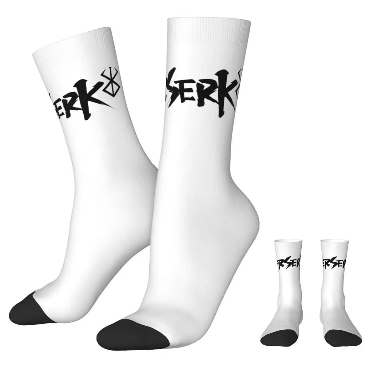 Berserks Socks Winter Stockings Vintage Men's Soft Breathable Socks Graphic Climbing Non-Slip Socks