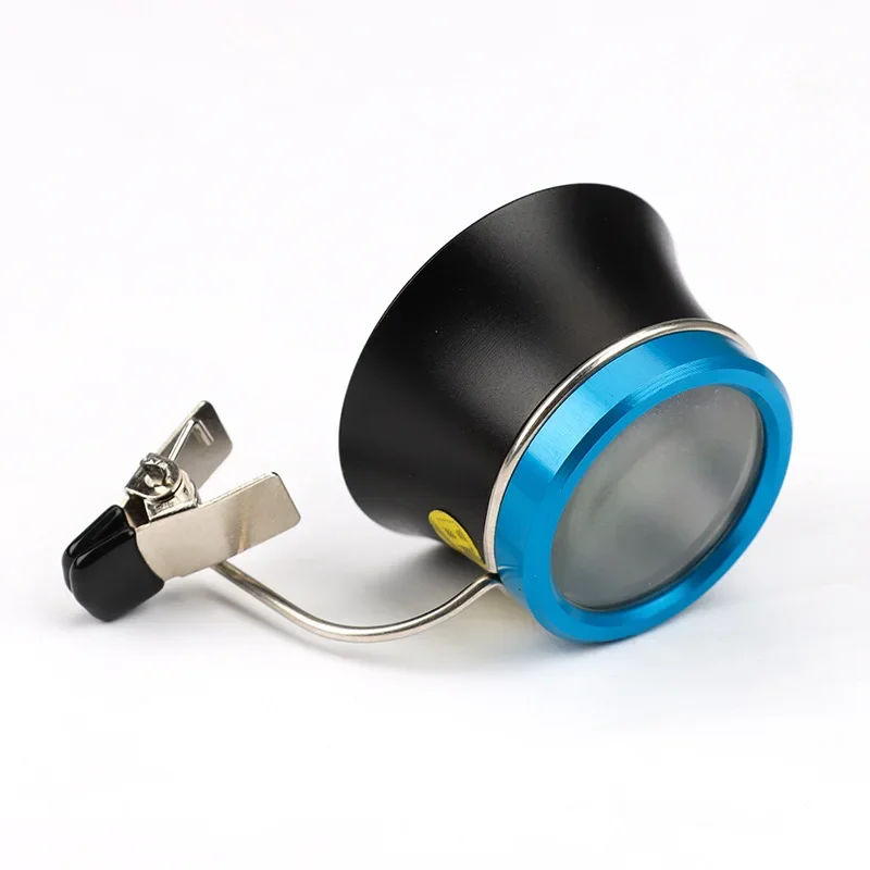 5X 10X 20X النظارات المكبر كليب على العين العدسة المكبرة عدسة المحمولة العدسة عملية عملية الساعات أداة إصلاح #2