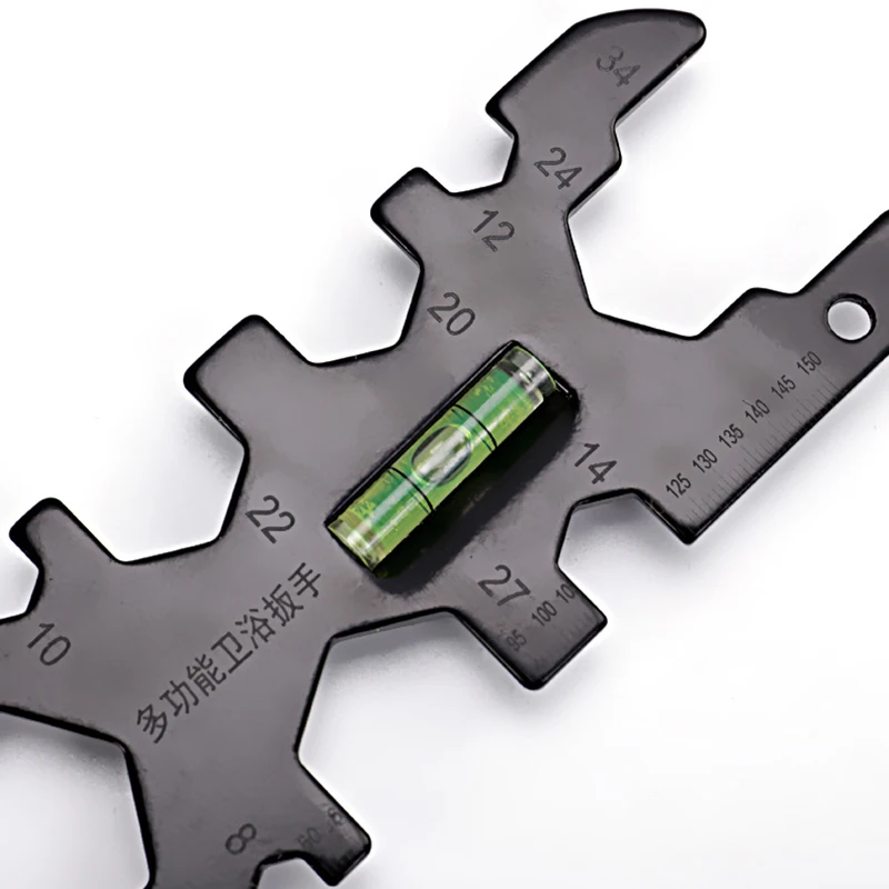14 in 1 Multifunktionale Küche Bad Wrench Wasserhahn & Waschbecken Wasser Rohr Wasserhahn Arbeitsplatte becken Installer Spanner Werkzeug