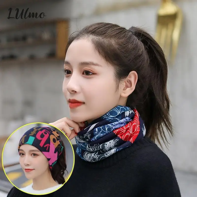 

Winter Women Hat Warm Beanie Hats Cap Turban Tube Bandana Headband Outdoor Head Face Scarf Neck Warmer Collar Headwear Kerchief