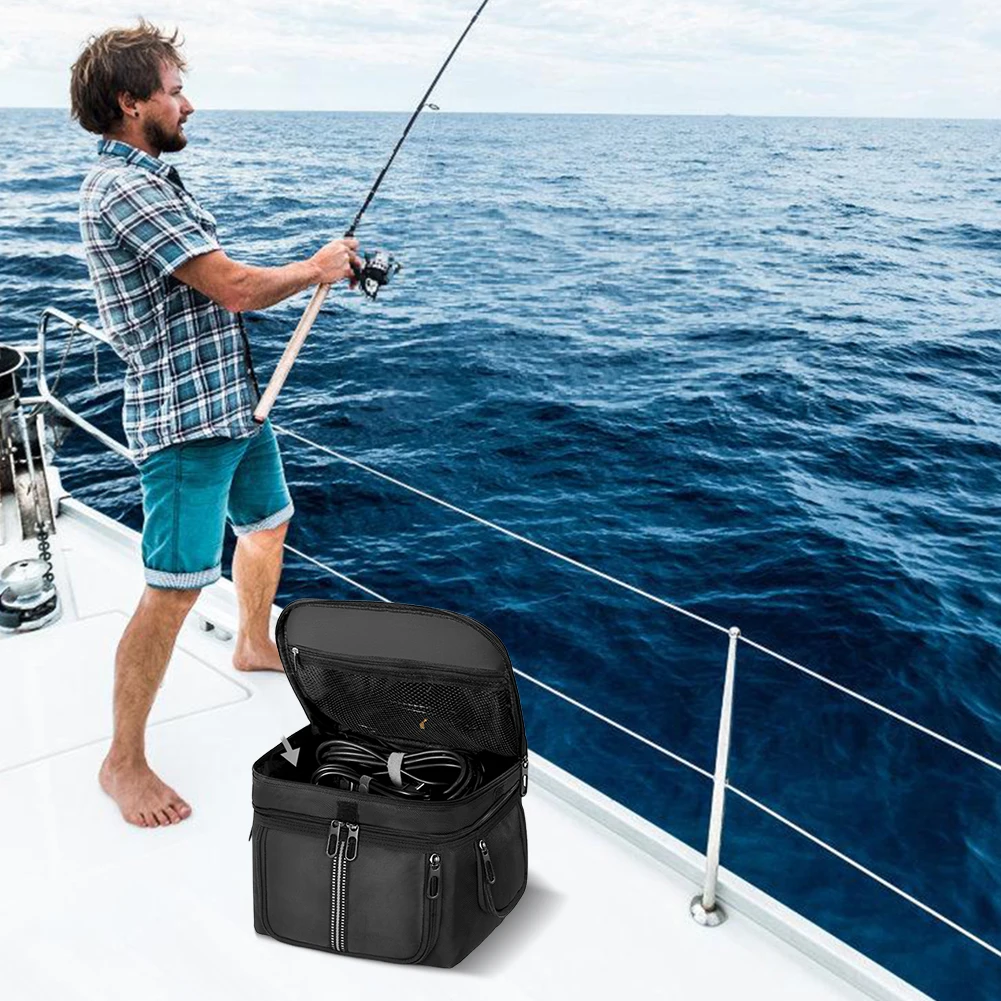 Carrying Case Storage Case Dustproof Travel Carrying Bag with Shoulder Strap & Handle for Ecoflow Portable Power Station River 3