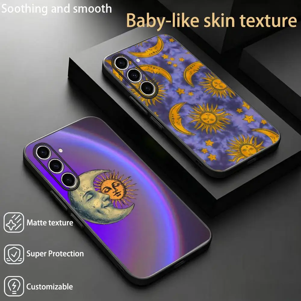 Fashion sun of may cool pattern design  Phone Case For Samsung Galaxy S26 S25 S24 S23 S22 S21 Plus Ultra Note20 Soft Black