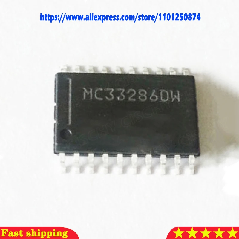 1pcs/lot MC33286DW MC33286 33286DW 33286 SOP-20 In Stock